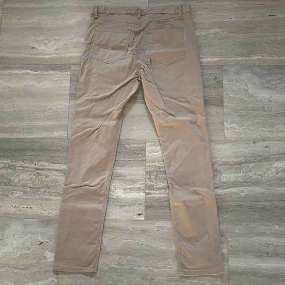Men’s Slim Beige Pant - Picture 3 of 4